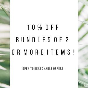 Bundles and offers